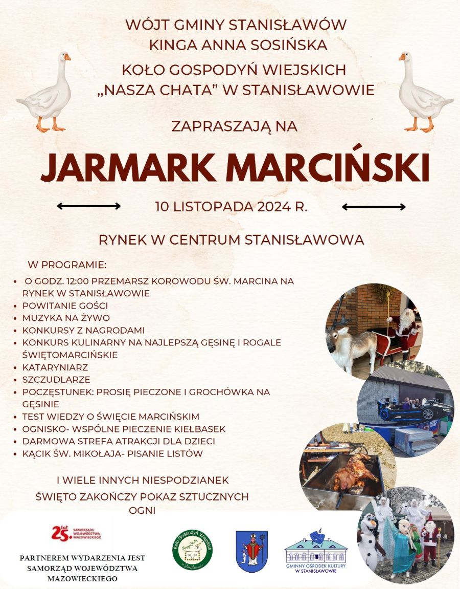 Plakat ,,Jarmark Marciński"