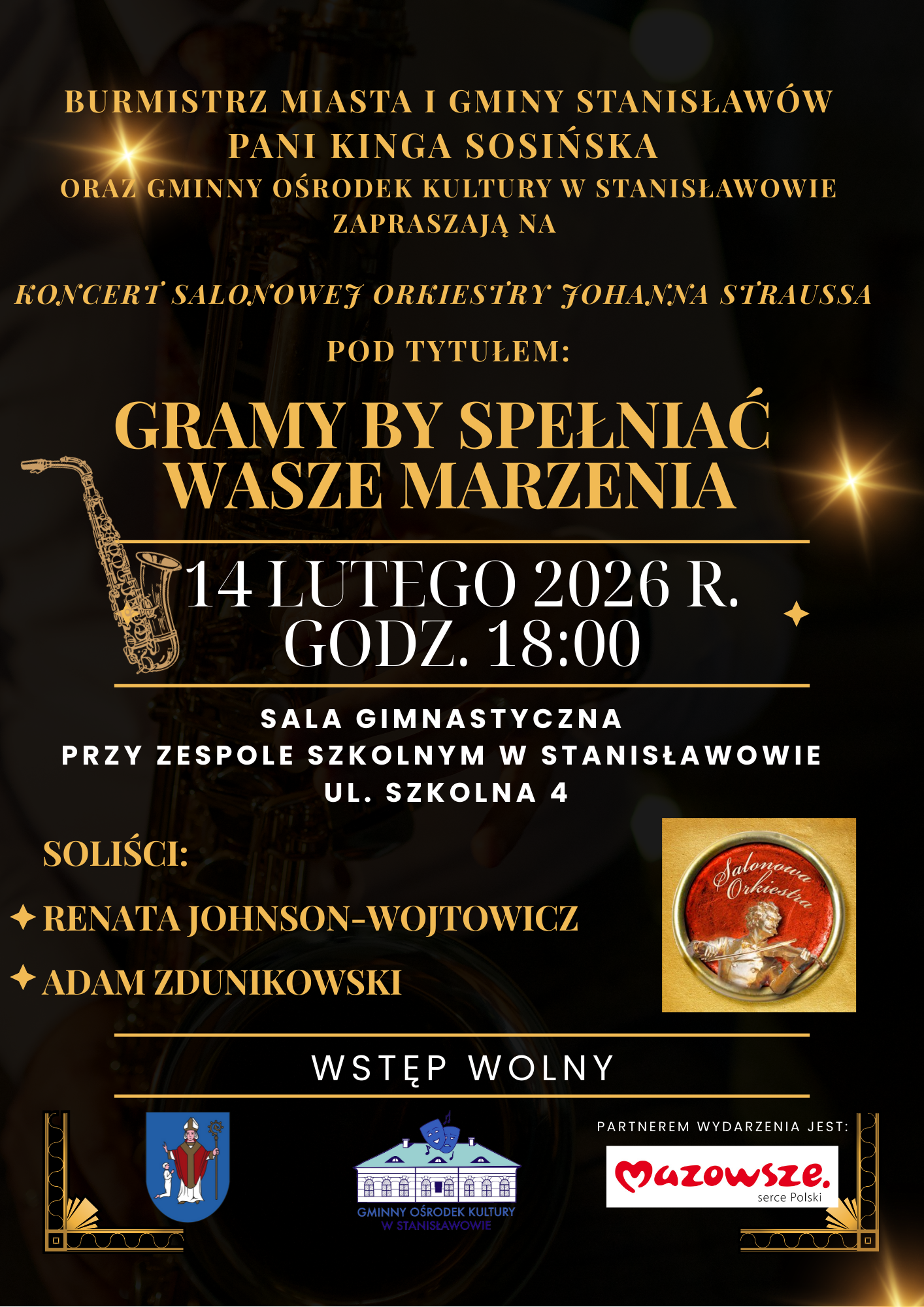 Koncert Salonowej Orkiestry JOHANNA STRAUSSA